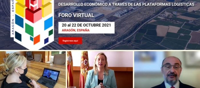 El VI Foro Mundial de Logística consolida a Aragón como referente internacional en el sector El VI Foro Mundial de Logística consolida a Aragón como referente internacional en el sector