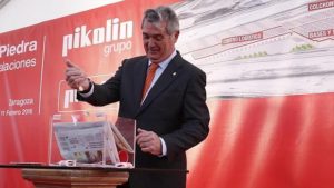Pikolín coloca la primera piedra de su nueva fábrica: 50 millones de euros de inversión