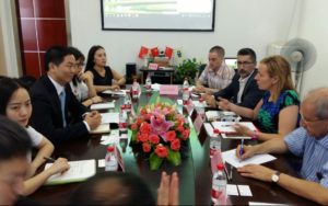 The Chinese group Cosco is interested in Aragon as a destination